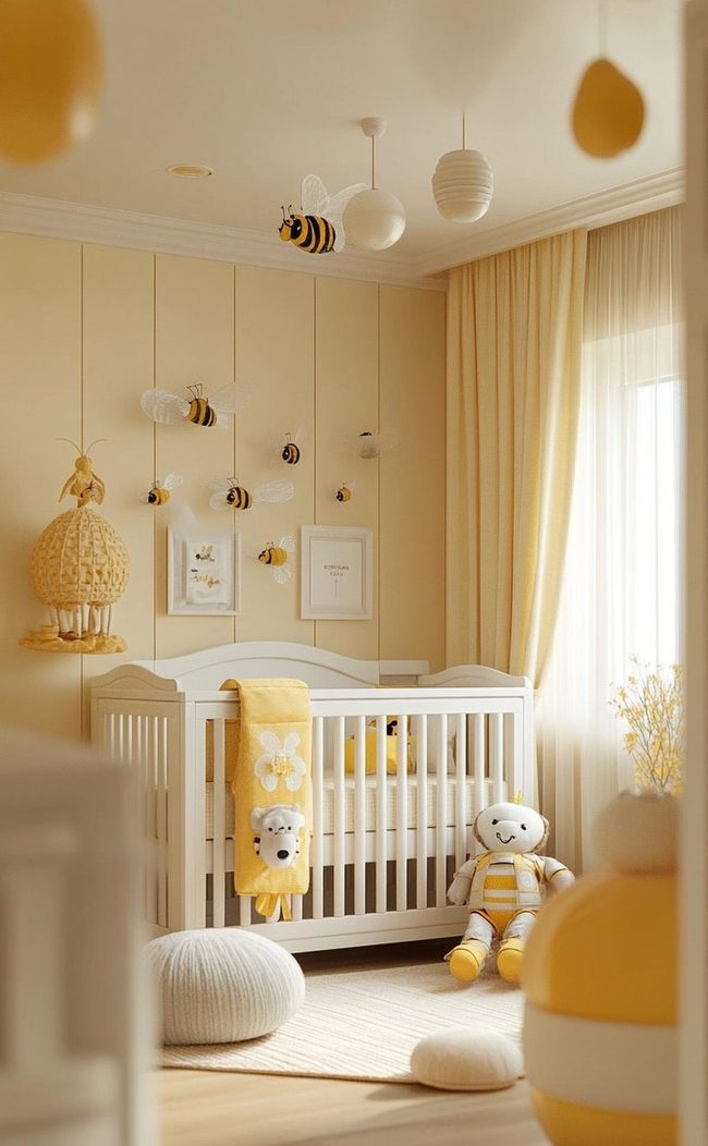 Convertible Crib Room Evolution