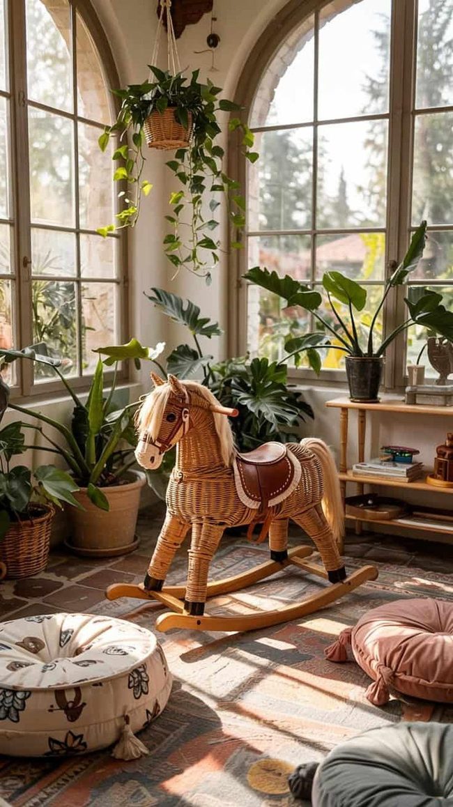 Hanging Greenery Sunroom Safe