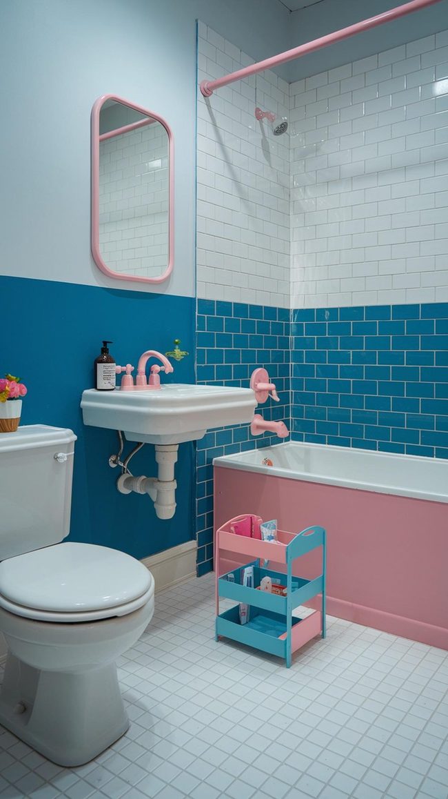 Clear Acrylic Bathroom Organization
