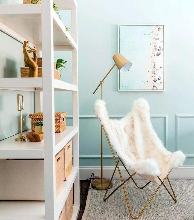 Faux Fur Reading Nook