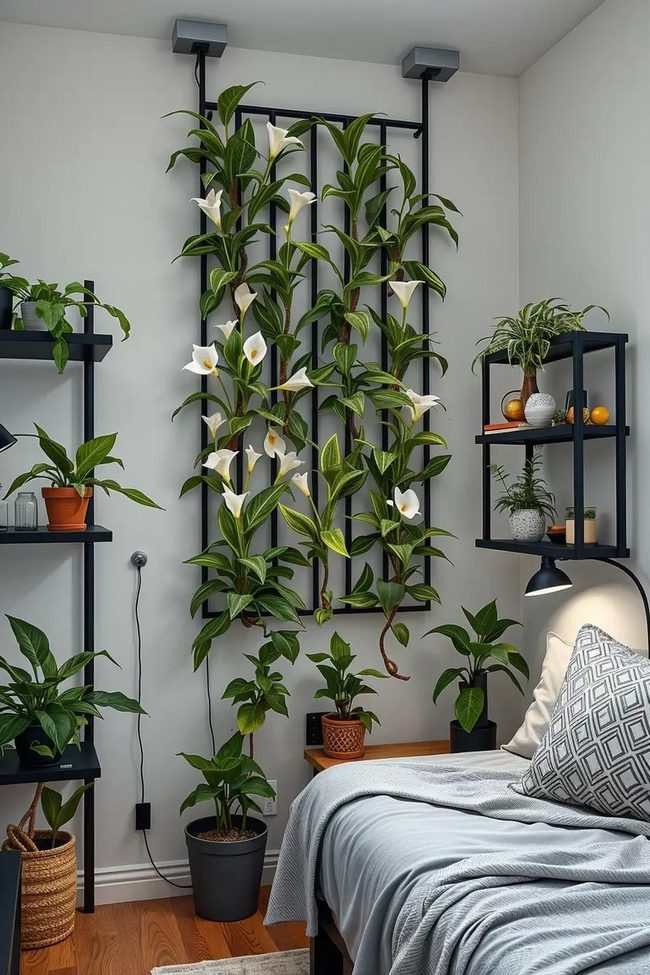 Green Plants Filter Dorm Air
