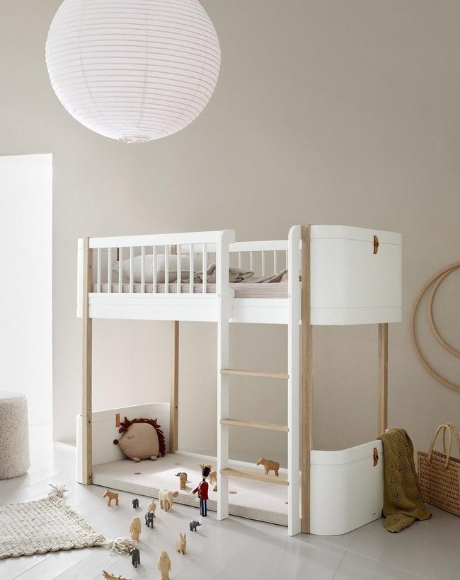 Loft Bed, Double Floor Space