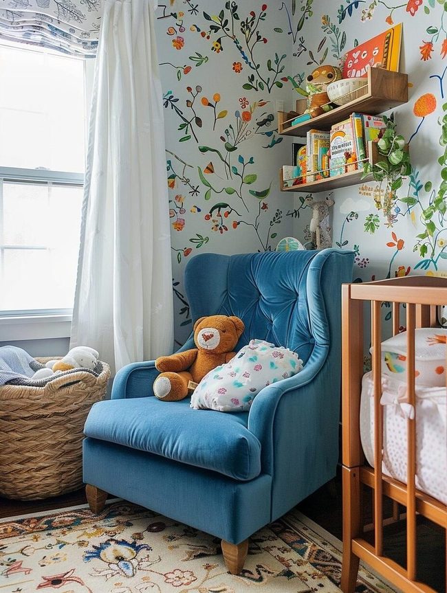 Playful Ocean Kids Room