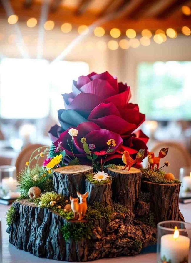 Forest Floor Table Gathering