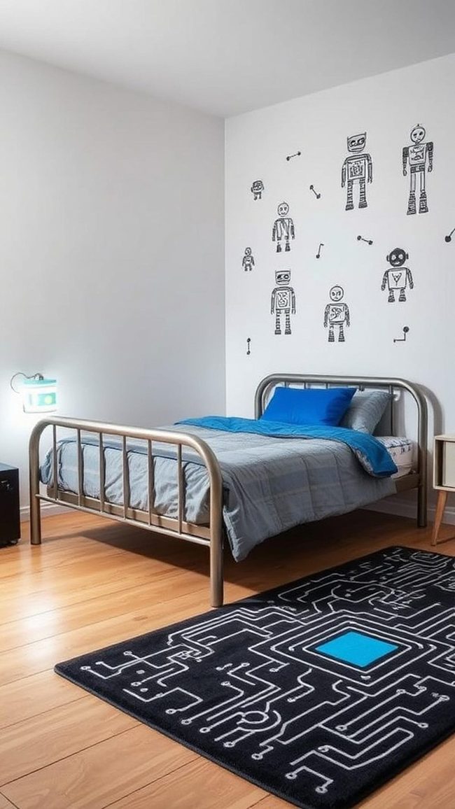 Giant Robot Wall Mural Bedroom