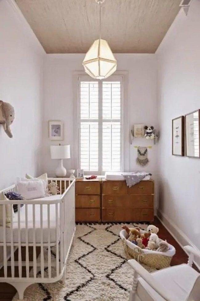 White Walls, Wooden Beams, Natural Light