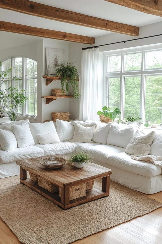 Green Light Living Room