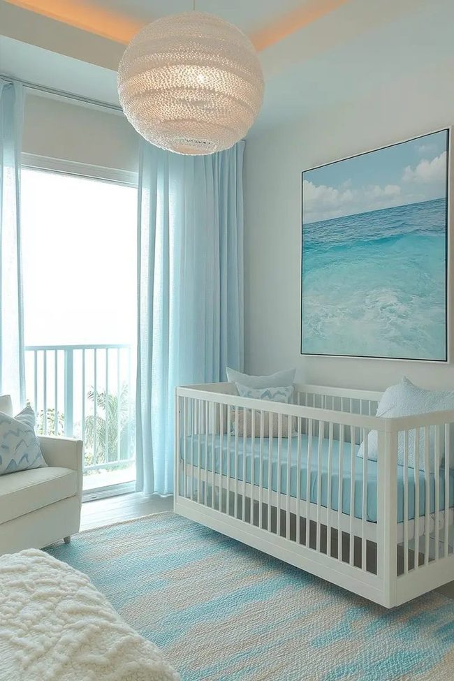 Coastal Blue Nursery Retreat
