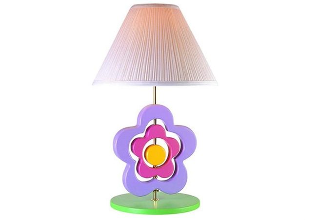 Colorful Petals Bedside Light