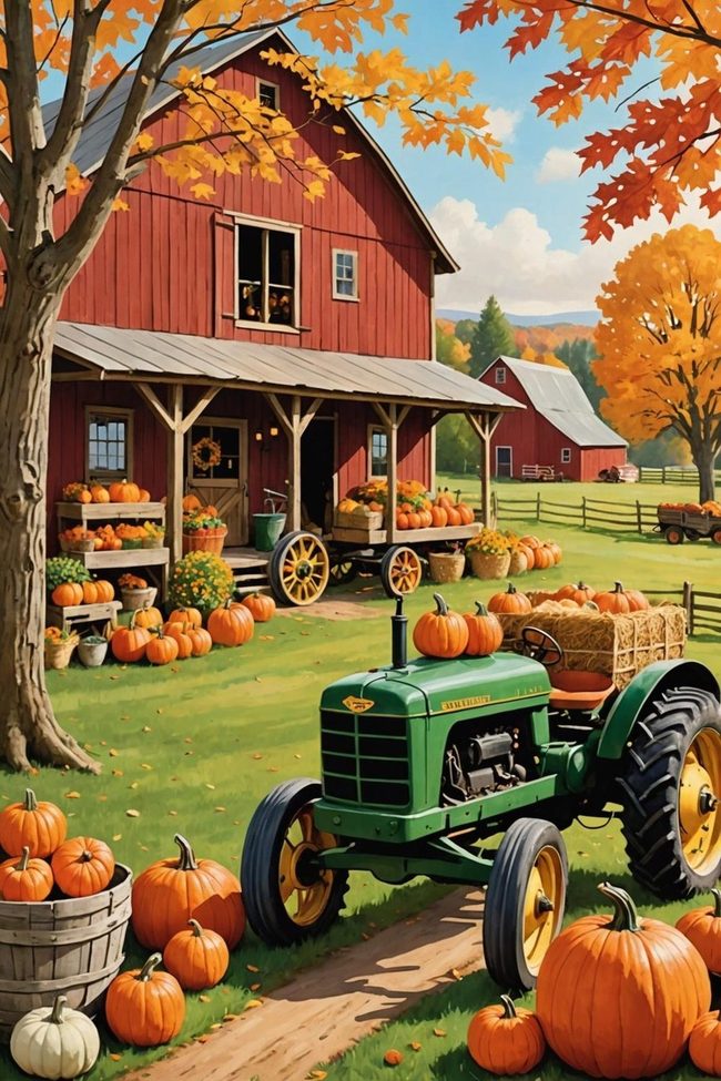 Pumpkin Patch Farm Gathering