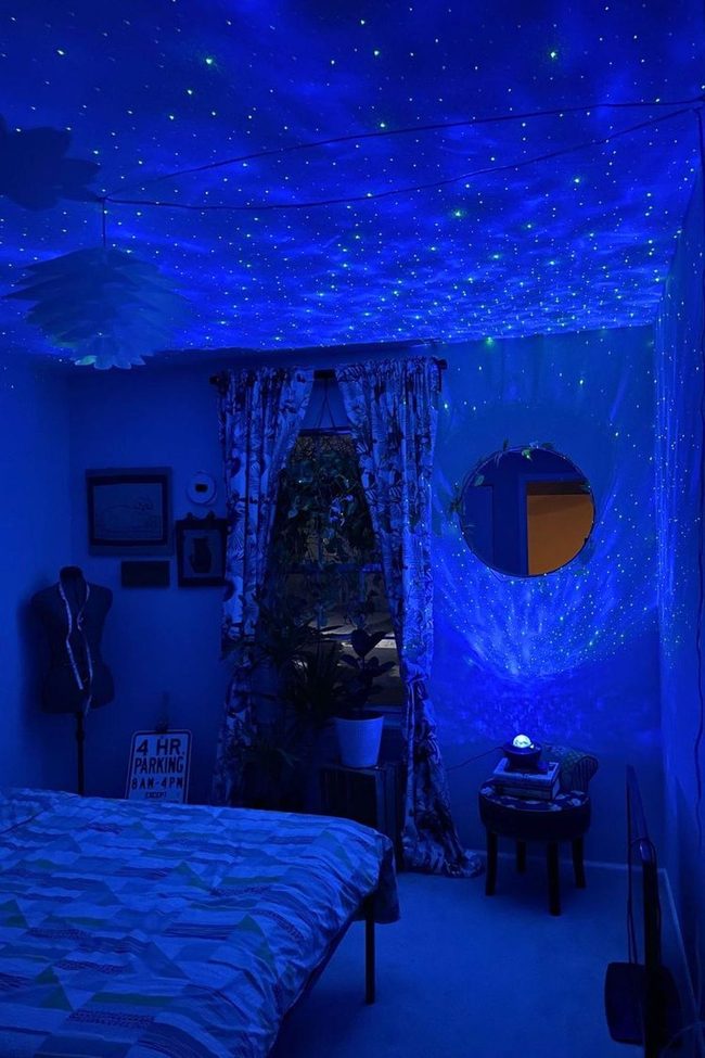 Deep Blue Resting Suite Ceiling Star Projectors