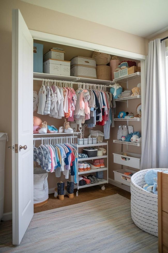 Transparent Bins Stop Lost Baby Items