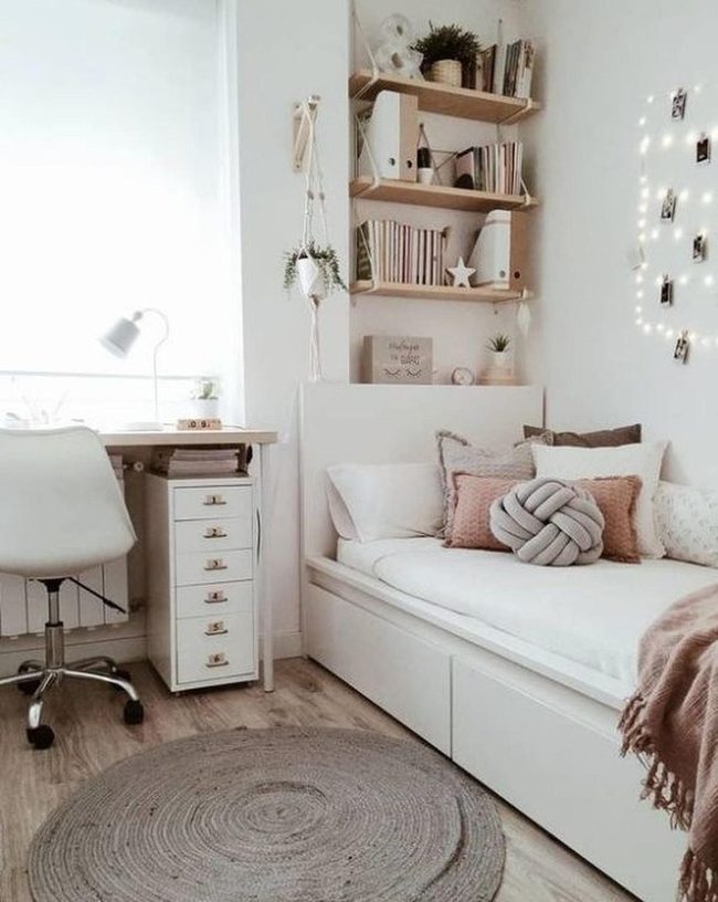 Window-Side Study Desk Sanctuary