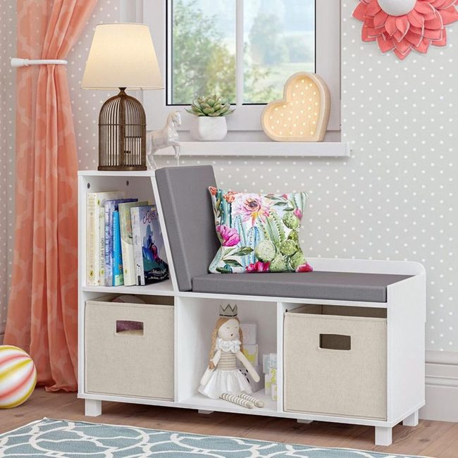 Canvas Cube Storage With Reading Nook