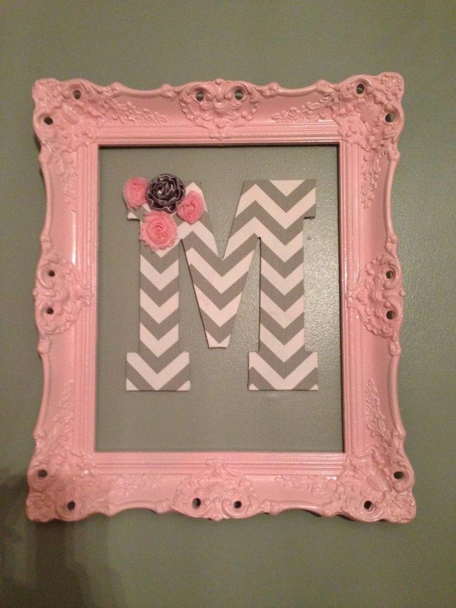 Personalized Wood Letter Wall Art