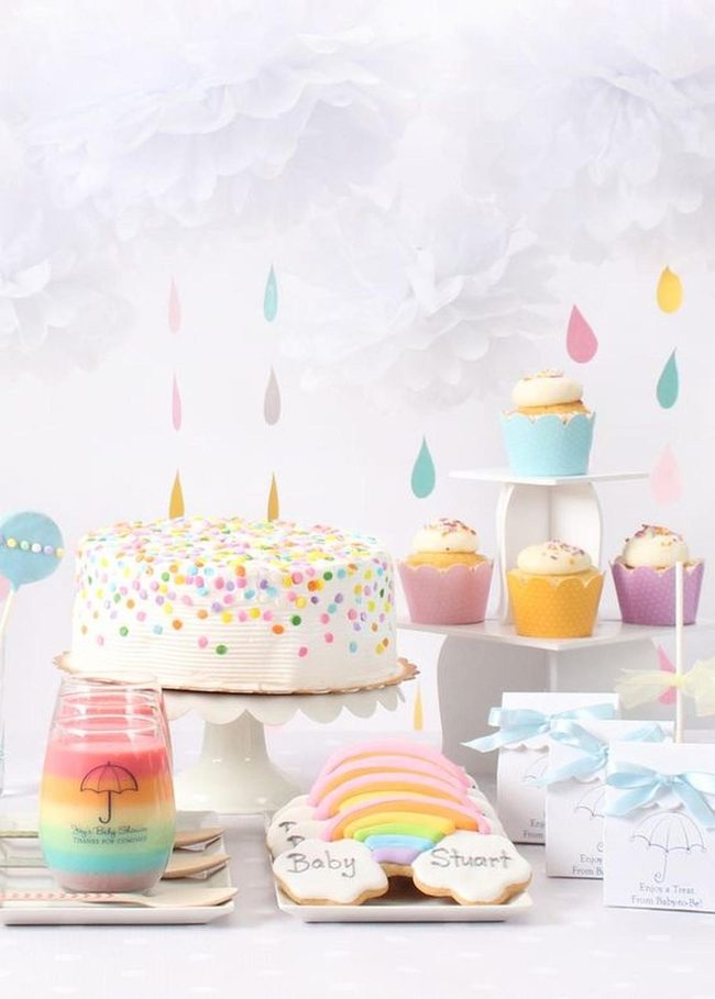 Rainbow Sprinkle Cake Celebration