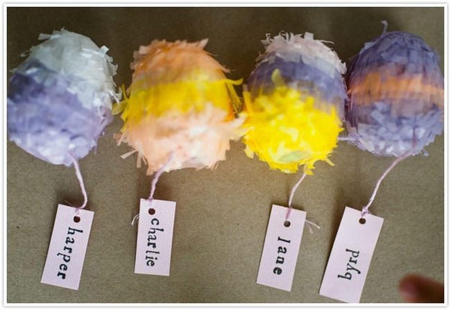 Handcrafted Paper Strip Piñatas