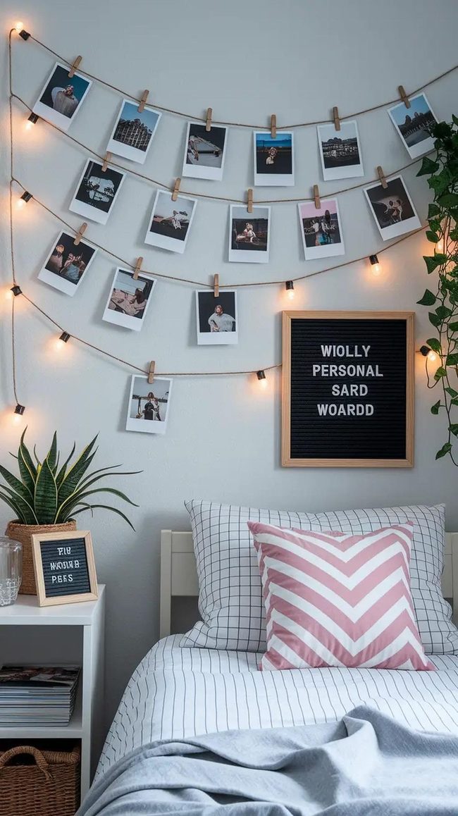 Personal Photos Wall Display