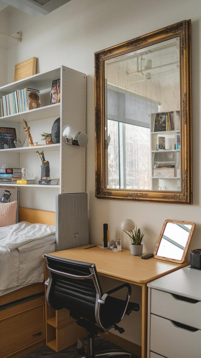 Lamp Bedding Opens Tight Spaces