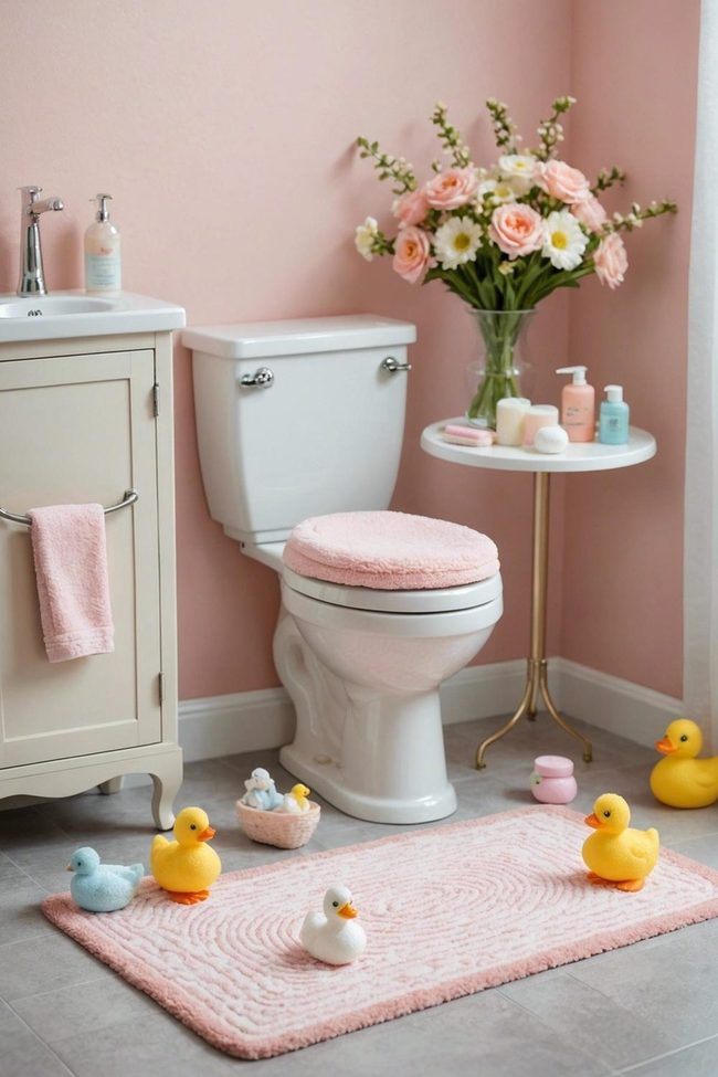 Pastel Plush Petite Bath Rugs