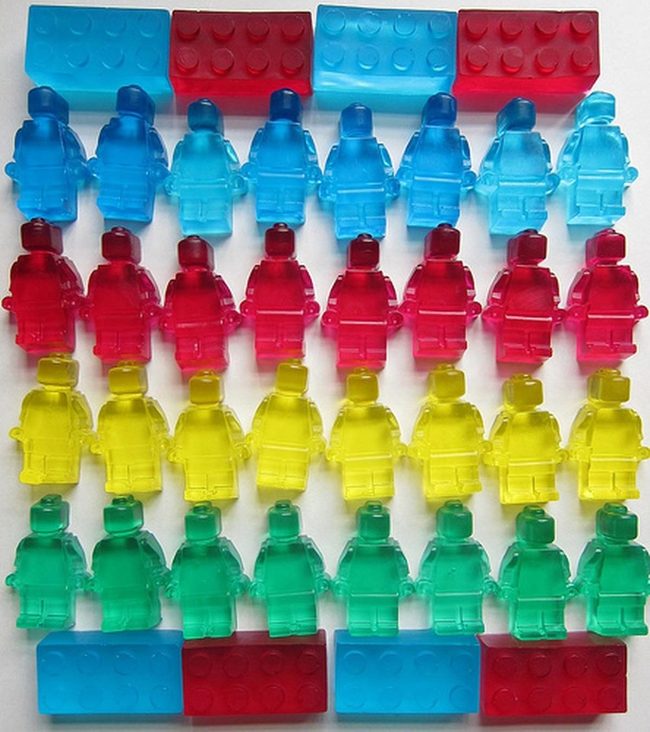Plastic Toy Rainbow Blocks