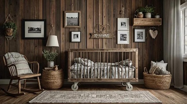 Shiplap Walls, Barnwood Accents