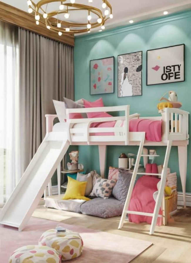 Slide-Down Loft Bed Energy