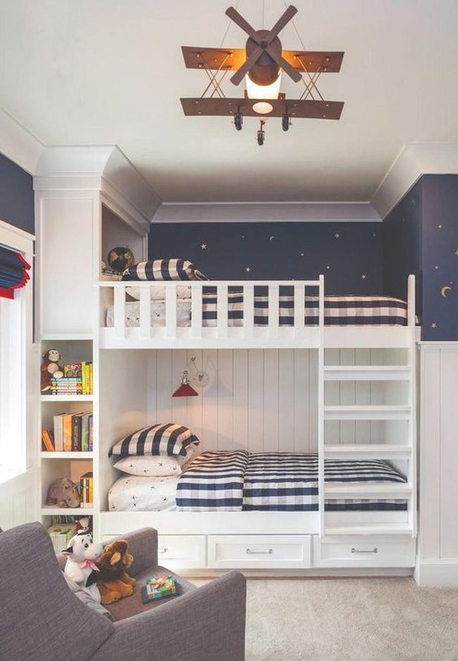 Starry Night Airplane Bunks