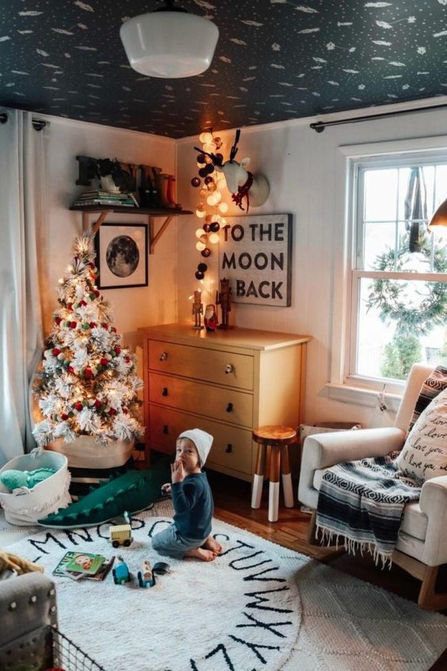 Celestial Nursery Yellow Accents