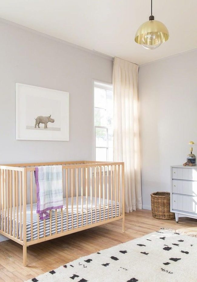 Wooden Floors Warm Nursery