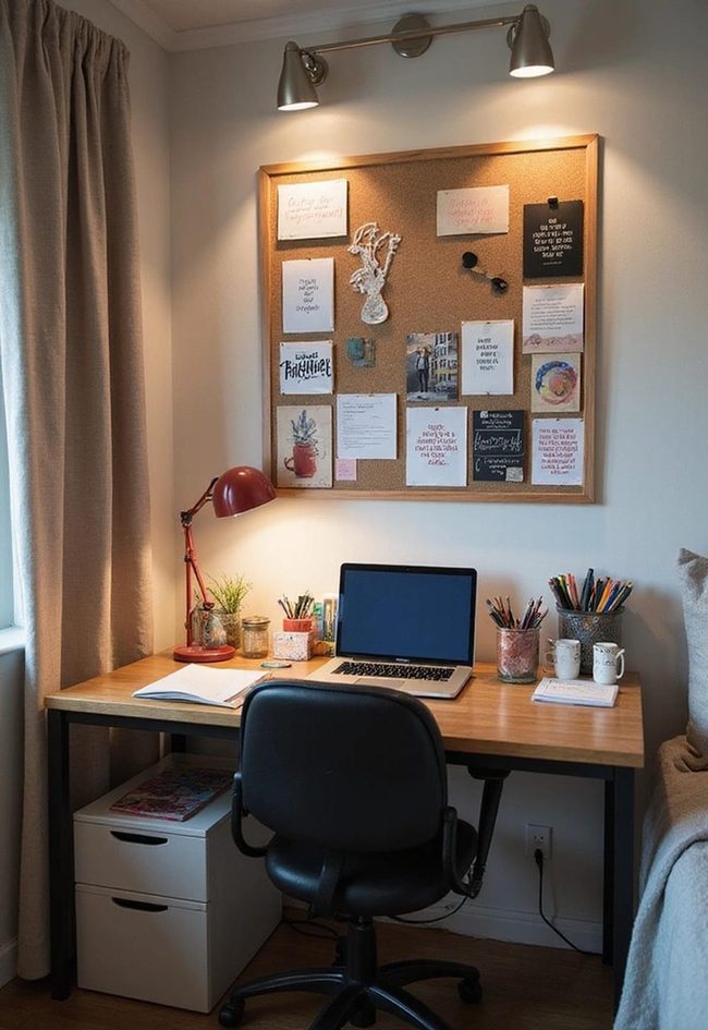 Organized Desk Space For Students