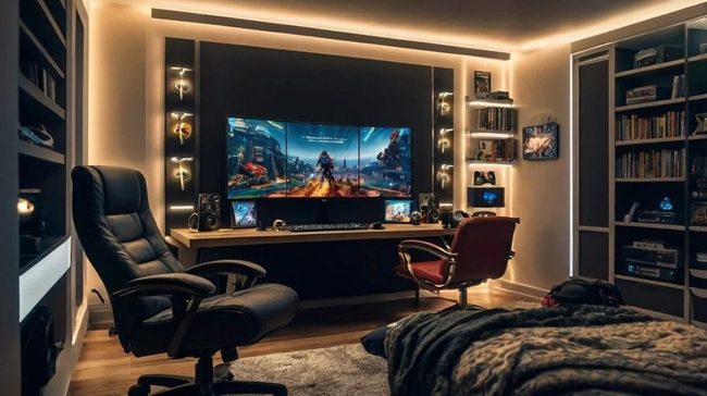 Rgb-Lit Console Command Center