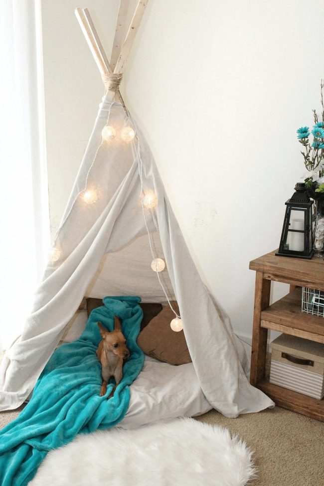 Pet Teepee Tent Hideaway