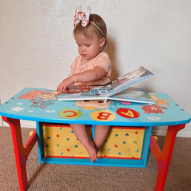 Colorful Desks For Young Learners
