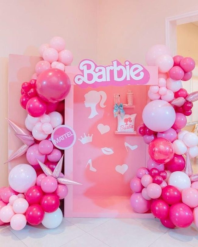 Pink Balloon Party Room