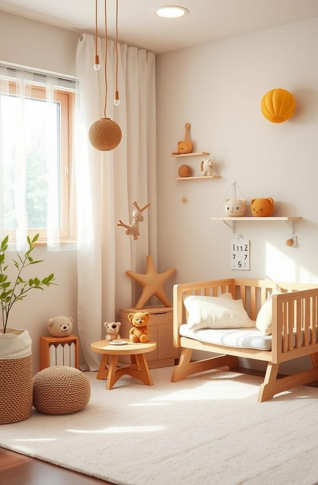 Natural Materials Engage Baby Senses