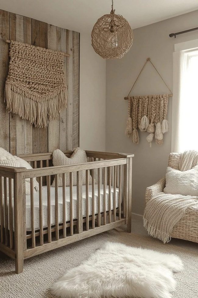 Forest Nursery With Brown Tones