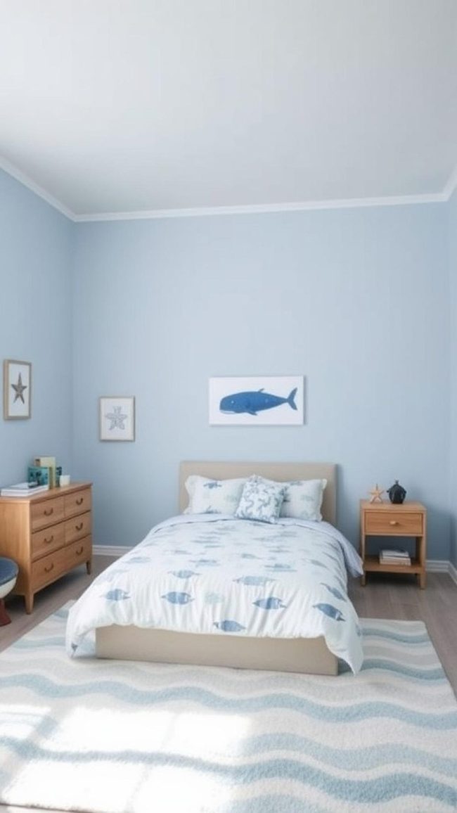 Deep Blue Sea Creatures Room
