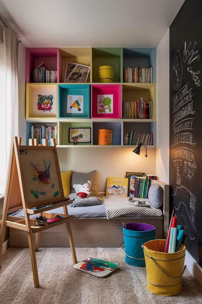 Blanket Tent Book Nook