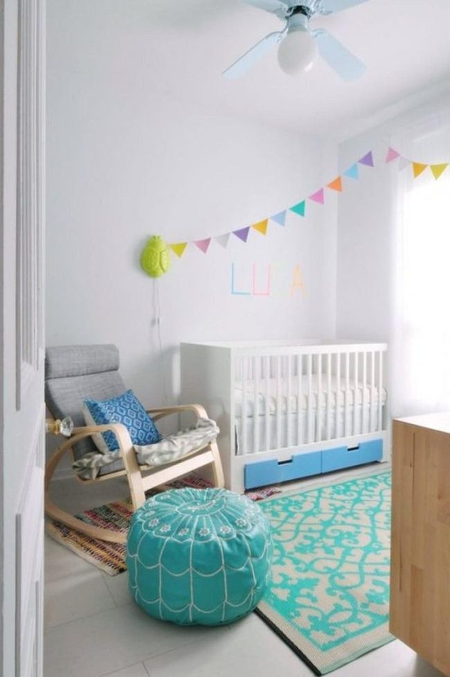 Turquoise Rug Nursery Essentials