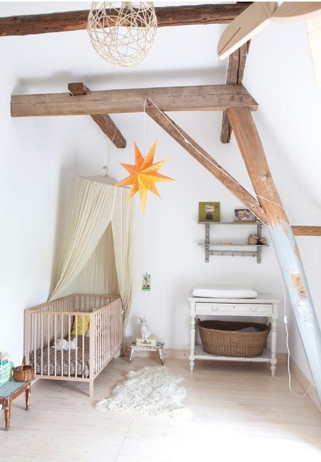 Orange Star Nursery Light
