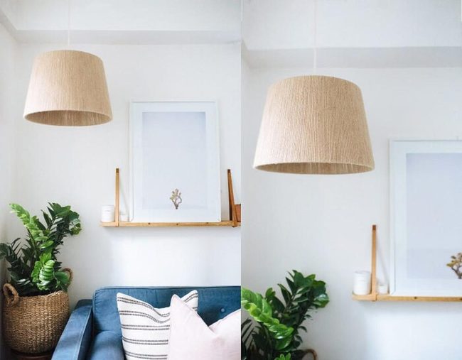 Textured Pendant Warmth