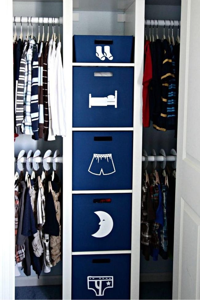 Navy Bins, Independent Dressing