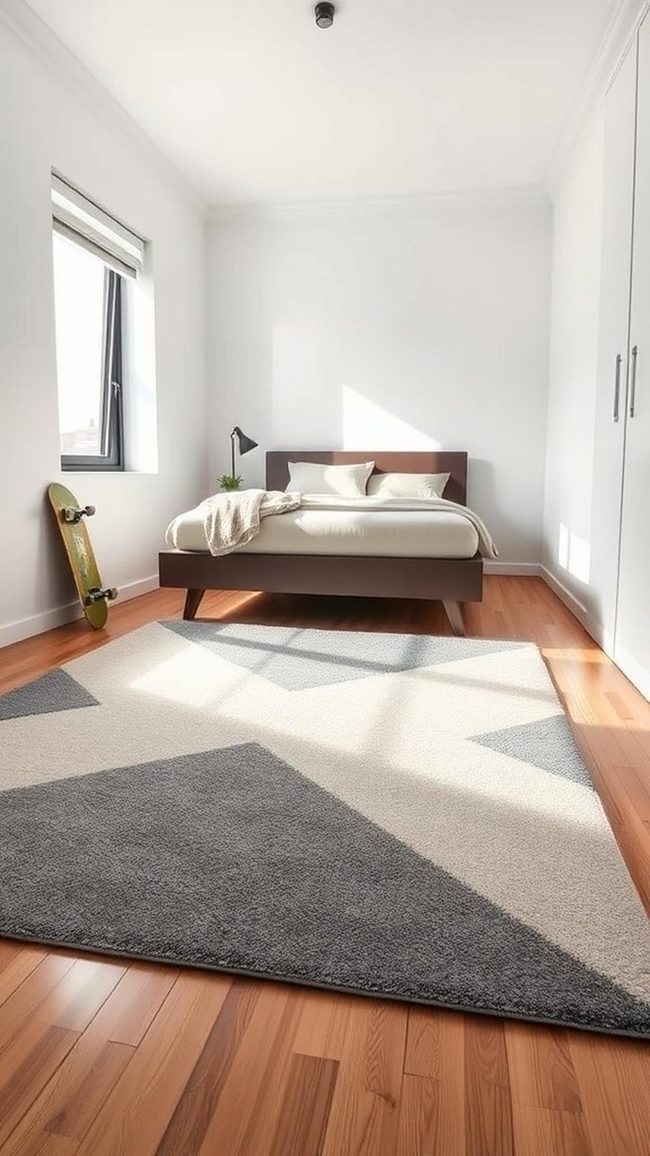 Geometric Rugs Teen Bedrooms