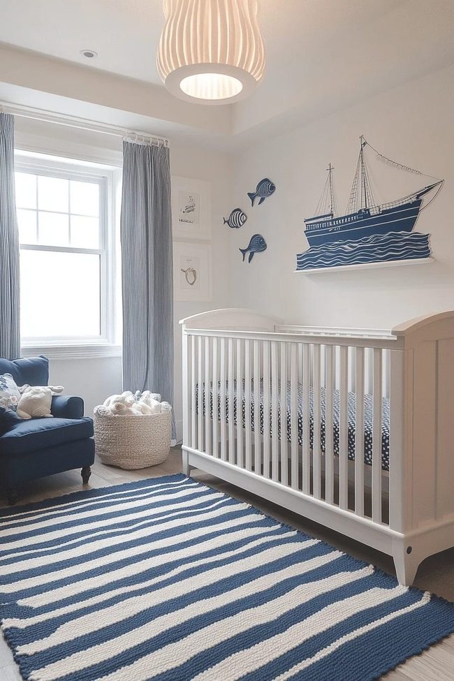 Ocean Blues Nursery Escape