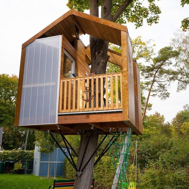 Geometric Forest Sanctuary