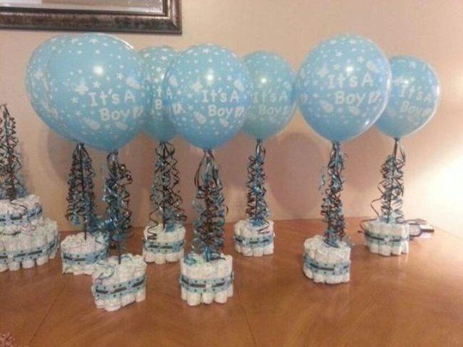 Blue Boy Balloons Celebration