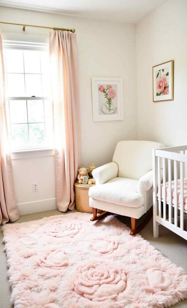 Blush Pink Floral Softness