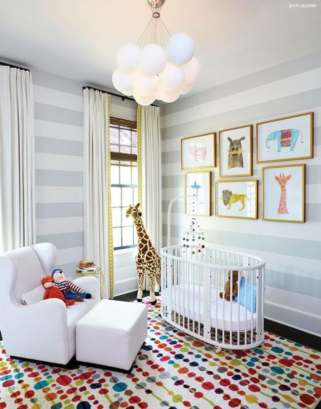 Golden Animal Prints Nursery