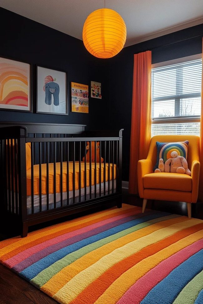 Rainbow Baby Room Energy